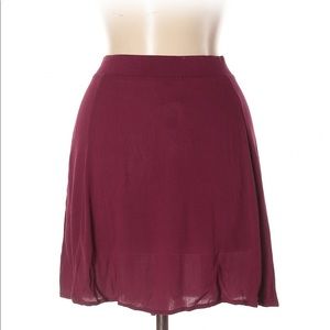 LA Hearts - Maroon Skirt